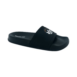 [CC545] WOODLAND 4130021 BLACK MEN'S FLIP FLOP SLIPPER