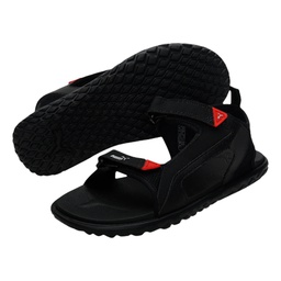 [SS036] PUMA 37484703 BLACK/RED MEN'S SPORT SANDAL