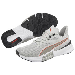 [PU275] PUMA 376176-02  L.GREY BLACK MEN'S SPORT SHOE