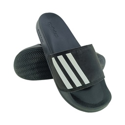 [CC557] ADIDAS GB2629 BLACK/WHITE MEN'S FLIP FLOP SLIPPER