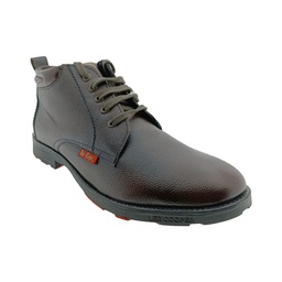 [B454] LEECOOPER LC9514 BROWN MEN'S CASUAL LONG SHOE