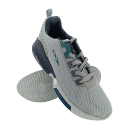 [SP869] COLUMBUS RUNFREE L.GREY/BLUE MEN' SPORT SHOE