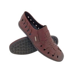[SS053] BANISH TNC-11 CHERRY MEN'S LETHER PACK SANDAL