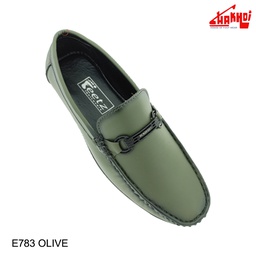 [E783] EETZ 1253 OLIVE MENS CASUAL LOAFER