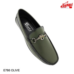 [E786] EETZ 1003 OLIVE MENS CASUAL LOAFER