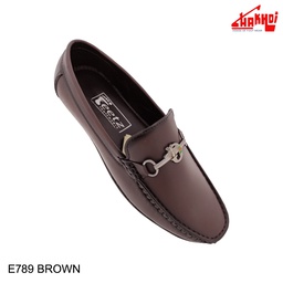 [E789] EETZ 1003 BROWN MENS CASUAL LOAFER