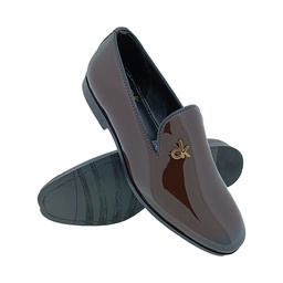 [E805] MEN'S LOAFER 012 BROWN P.LOAFER