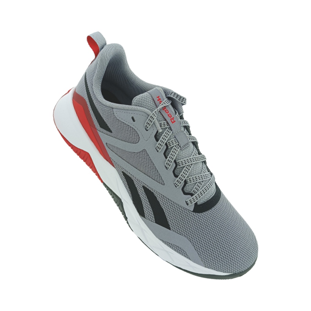 Reebok gray hot sale sports shoes