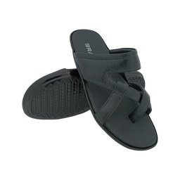 [C609] BRAVO PK-1902 BLACK MENS CHAPPAL