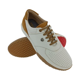 [B557] BUCKAROO 5-51496F OFF WHITE MENS CASUAL SHOES