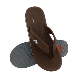 [CC616] ADDA BOND-1 BROWN MENS V-BELT SLIPPER