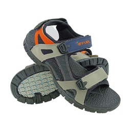 [S205] FUEL RAMBO-1 BLUE/ORANGE MENS SPORTS SANDAL
