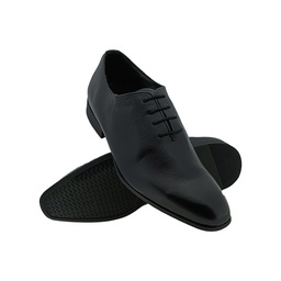 [L121] HITZ 1807 BLACK MENS LACE UP LETHER SHOE