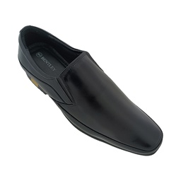 [A132] BENTLEY 7775 BLACK MENS FORMAL SLIPON SHOE