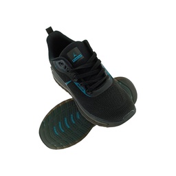 [SP1012] TRACER CONQUER-2618 BLACK MENS LACEUP SPORTS SHOE