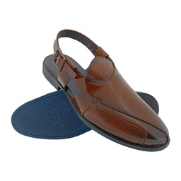 [S222] SKINZ 453 TAN MENS TRADITIONAL SANDAL