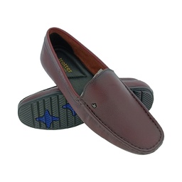 [B152] TROTTER 1401 CHERRY MENS LOAFER