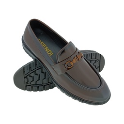 [E389] TRYIT 5205 BROWN MENS LOAFER