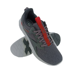 [RB368] REEBOK IQ7266 GREY/RED LACEUP MENS SPORTS SHOE
