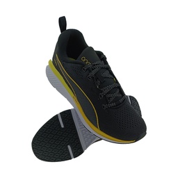 [PU334] PUMA 37987201 BLACK/YELLOW MENS LACEUP SPORTS SHOE