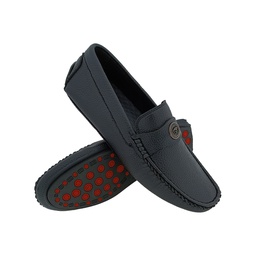 [E423] WALKERS ST48 BLACK MENS BOADER LOAFER