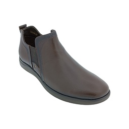 [B599] SKINZ 29003 BROWN MENS LONG SLIPON SHOE