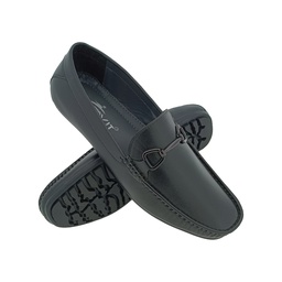 [E443] TRYIT 934 BLACK MENS BORDER LOAFER