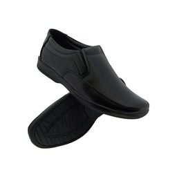 [A129] SKINZ MO2028 BLACK MENS CASUEL SLIPON SHOE