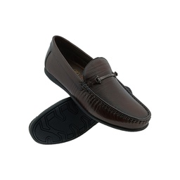 [B623] 13REASONS L-193 BROWN MENS BOADER LOAFER