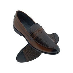 [E539] TRYIT 3660 TAN MENS POINT LOAFER