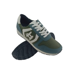 [Y186] HAASH IS OLATER OLIVE MENS SNEAKERS