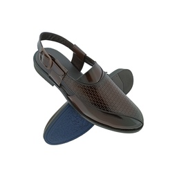 [S225] SHOOEZ 455 BROWN MENS TRADITIONAL SANDAL