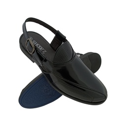 [S224] SHOOEZ 453 BLACK MENS TRADITIONAL SANDAL