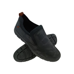 [SP1025] BANISH MILLAER-35 BLACK MENS SLIPON SPORTS SHOE