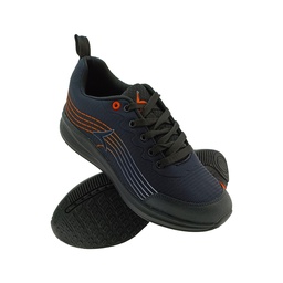 [SP1037] TRACER ALPHA-1871 BLACK MENS LACEUP SPORTS SHOE
