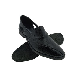 [S229] SHOOEZ PW-2 BLACK MENS TRADITONAL SANDAL