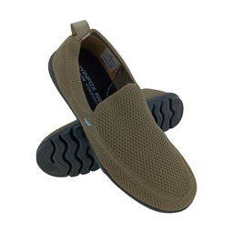 [SP1067] WINFOX COMFORT BEIGE MENS SLIPON SPORTS SHOE