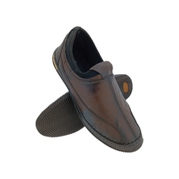 [B114] MACONNER FABIC-11 BROWN MENS LOAFER