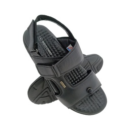[S107] RED CHIEF RC 4036 BLACK MENS LEATHER SANDAL