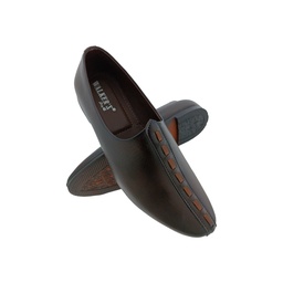 [E977] WALKERS B01 BROWN MENS TRADITIONAL MOJARI