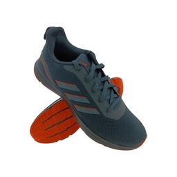 [AD053] ADIDAS GB2428 D.GREY/ORANGE MENS LACEUP SPORTS SHOE