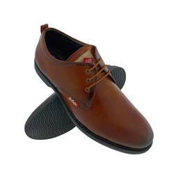 [Z044] MENS CASUEL TAN LACEUP SHOE