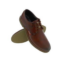 [Z046] MENS CASUEL TAN LACEUP SHOE