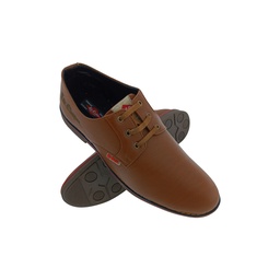 [Z048] MENS CASUEL TAN LACEUP SHOE