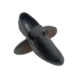 [E1003] TRYIT 3649 BLACK MENS POINT LOAFER