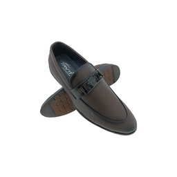 [E1002] TRYIT 3649 BROWN MENS POINT LOAFER