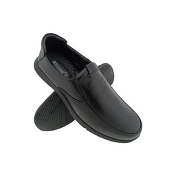 [A130] MACONNER KL-0068 BLACK MENS SLIPON SHOE
