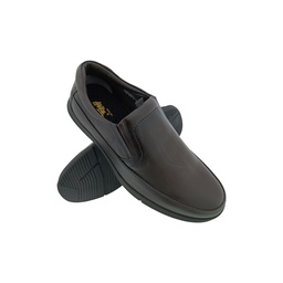 [B665] HITZ 4372 BROWN MENS CASUEL SLIPON SHOE