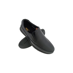 [A136] HITZ 4372 BLACK MENS CASUEL SLIPON SHOE
