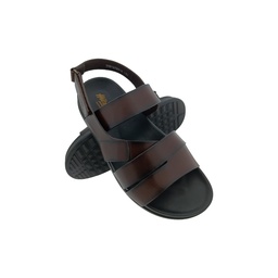 [SS090] HITZ 6789 BROWN MENS LEATHER SANDAL